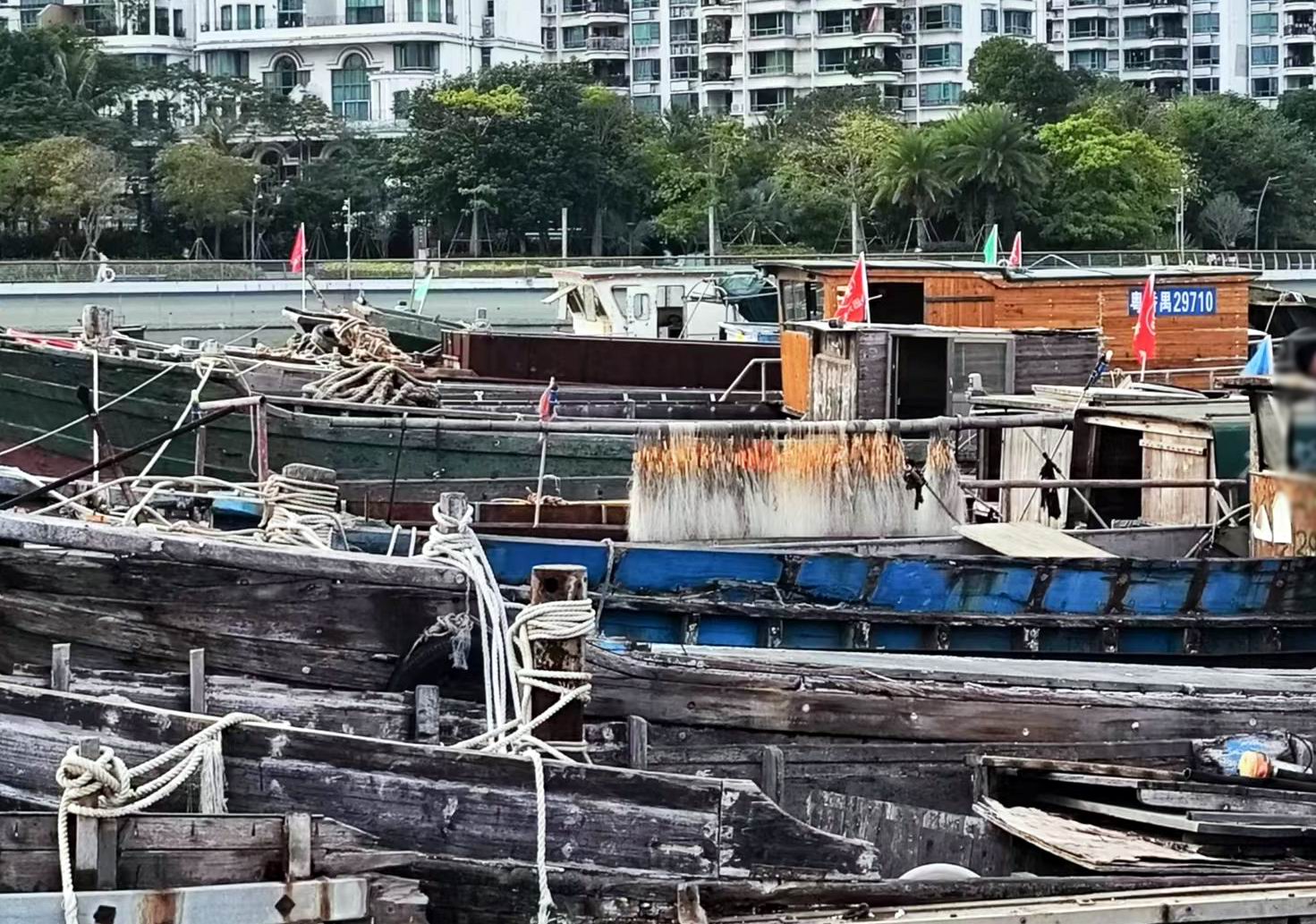 78艘三无船舶拆解残值拍卖